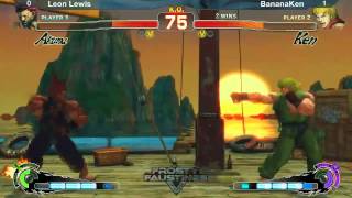 FFV SSF4:AE2012 Losers' Finals - Leon Lewis (Akuma) vs. BananaKen (Ken)