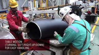 HH Automation-HuaHeng Pre-Fabrication Pipe Spool Automatic Welding System