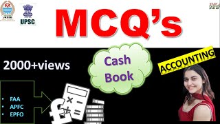 Lec-12 MCQ's on CASH BOOK I JKSSB I FAA I UPSC I  Any State Competitive Exams I