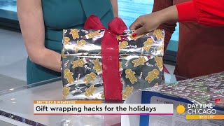 Gift wrapping hacks for the holidays