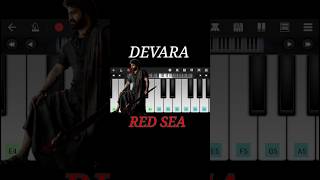 Devara - Red Sea | Jr.Ntr | Anirudh | Piano | Walkband | #youtube #shorts #devara #bgm #viralshorts