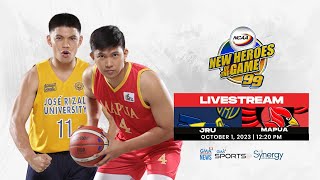 NCAA Season 99 | JRU vs MAPUA (Men's Basketball) | LIVESTREAM - Replay