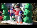 my huge 2019 christmas inflatables display