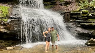 Round Island Falls Trail Pennsylvania