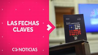 Estas son las FECHAS CLAVES tras la entrega de la propuesta de nueva Constitución