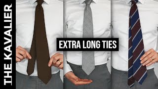 Extra Long Ties for Tall Guys (6'2+) | Brands $20-$250