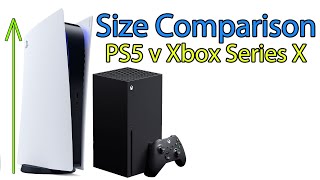 Playstation 5 Size Comparison vs Xbox Series X & Other Consoles (Cardboard Arts & Crafts!)