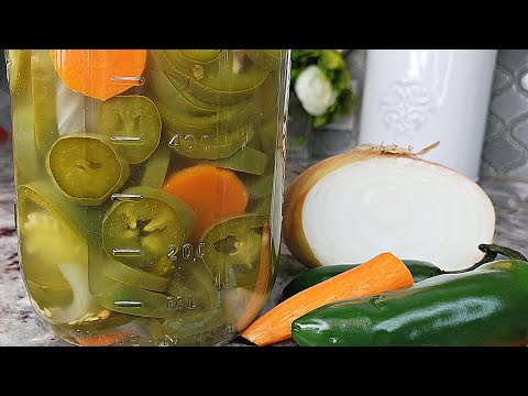 Escabeche Recipe (Pickled Jalapeños)