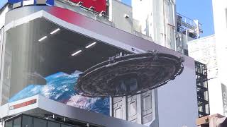 新宿３DビジョンのUFO