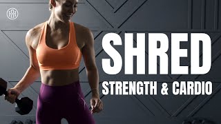 💪🏼 Super Shred // Strength & Cardio Workout (Dumbbells Only)