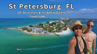🌴 10 Breathtaking St. Petersburg Beaches & Hidden Gems You Must Visit! 🌊