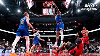 Mitchell Robinson's impact was evident in return to Knicks lineup