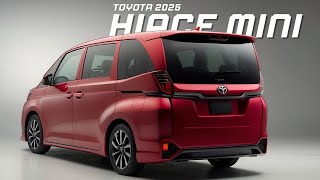 カッコイイ！2025年型トヨタミニハイエース！パワフルな1.5L直列4気筒ディーゼルエンジンを搭載！