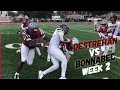 Destrehan vs Bonnabel Week 2!  FULL GAME!