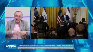 Trump ignora criticas de lideres mundiais e defende que Israel entregue Gaza aos EUA