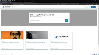 01 - Introducing KNS IT Learning Management System
