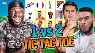 We TEAMED UP to BEAT JUWON at FOOTBALL TIC TAC TOE 🔥