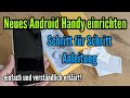 Setting up a new phone (Android) Step by step guide Setting up an Android Google account