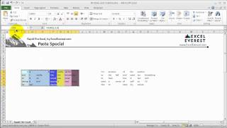 Rapid Fire Excel Training - Paste Special