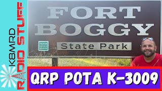 QRP POTA | Fort Boggy State Park K-3009