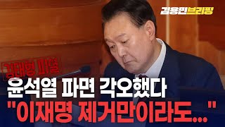 윤석열 파면 각오했다 \