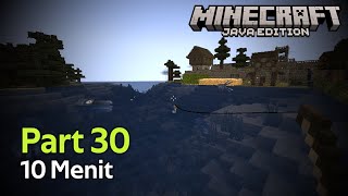 Gua Memancing Selama 10 Menit - Minecraft Gameplay Indonesia Part 30