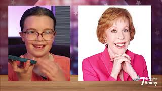 Iconic entertainer Carol Burnett answers 7 Questions with Emmy