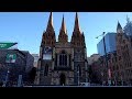 Visiting St. Paul's Cathedral in Melbourne, Australia