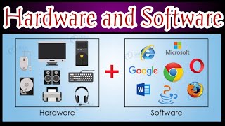 hardware and software || हार्डवेयर और सोफ्टवेयर || system software || application software