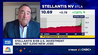 Stellantis to invest $13 billion in U.S. operations, plans to add 5,000 jobs