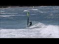 windsurfing slow motion waveriding tecninque.