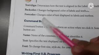 Computer Std - 8th Ch - 6 Introduction to Visual Basic 2008