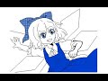 「レモンt 」東方・リリー チルノ こいし「メイキング」　うごメモ３ds