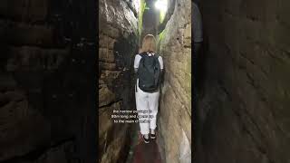 80m Tiny Tunnel to this Temple in TAIWAN  #shorts