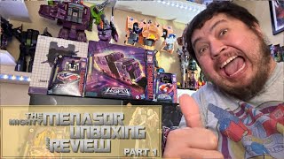 Transformers Legacy Menasor with DNA Upgrade Kit Unboxing and Review