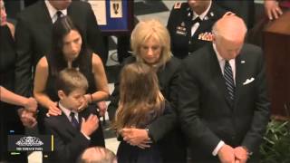 Joe Biden Attends Son Beau Biden's Emotional Funeral