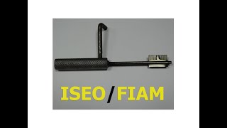 ISEO FIAM 6+6 - Lockpick for Lever tumbler locks - locksmith picking job