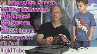 #1 Inspection / Endoscope Camera with LCD Screen by Teslong - Product Review