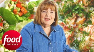 Ina Cooks A Seafood Feast Filled With Scallops And Lobsters | Barefoot Contessa: Back To Basics