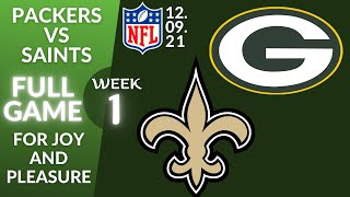 🏈Green Bay Packers vs New Orleans Saints Week 1 NFL 2021-2022 Full Game | Football 2021