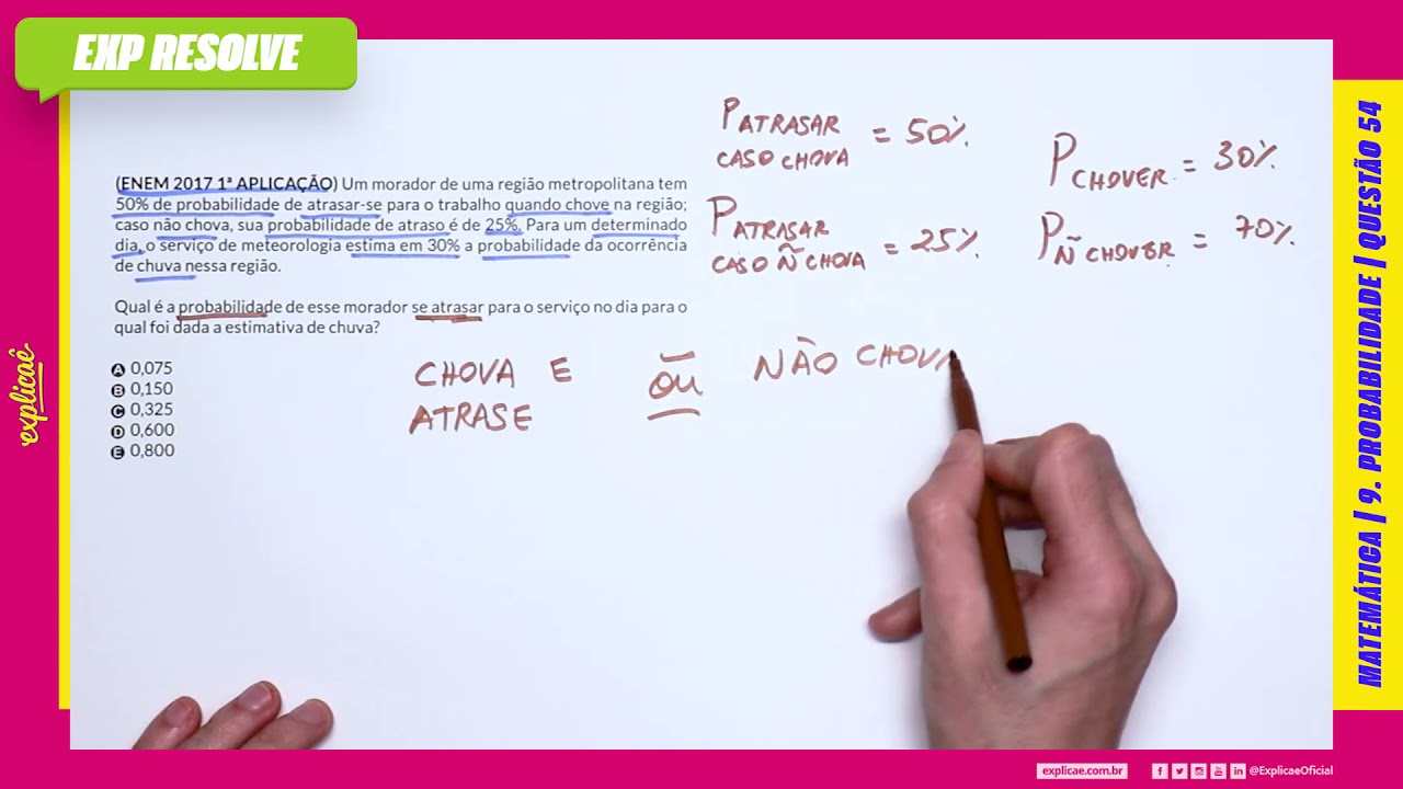 DOC) Exercícios Probabilidade Com Resposta - Redeneonatal.com.br