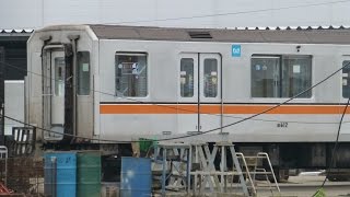 【廃車解体16編成目】東京メトロ 銀座線01系 01-112F 廃車解体　渡瀬北留置線