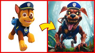PAW PATROL as MONSTER - All Characters