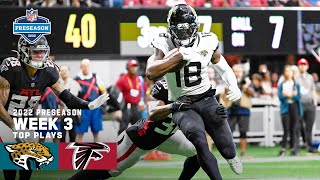 Jacksonville Jaguars Top Plays vs. Atlanta Falcons | 2022 Preseason Week 3