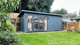 Garden Room Office with Bike Shed Walkthrough