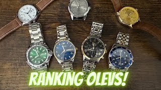 Ranking Olevs Watches from my Collection