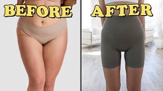 Get Lean Thighs in 2 WEEKS!! 5 min Lose Thigh Fat Workout // No Equipment
