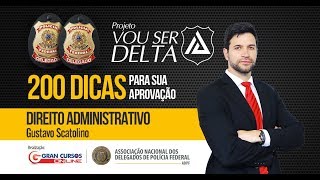 Projeto Delegado | 200 Dicas | Ato Constitutivo e Ato Declaratório - Prof.Gustavo Scatolino