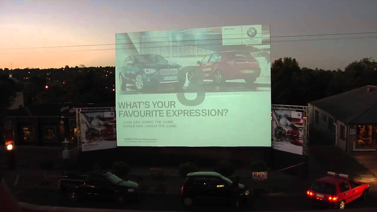 Bmw Interactive Projection Youtube