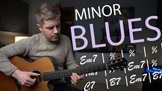 Just A Beautiful Minor Blues (Fingerstyle Blues in E Minor).